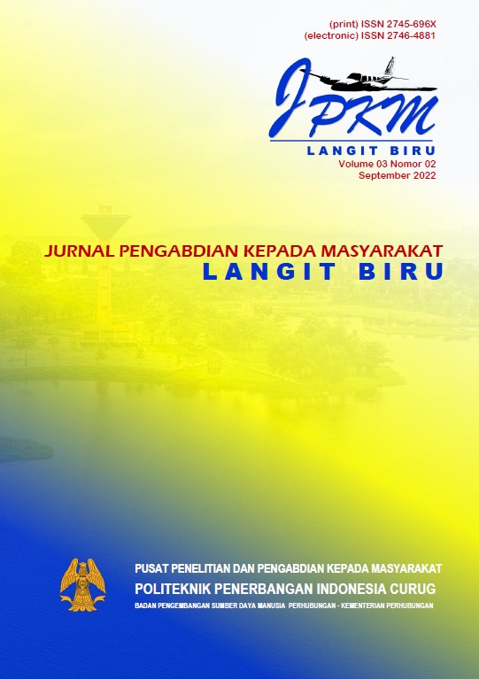 					View Vol. 6 No. 02 (2025): Jurnal Pengabdian Kepada Masyarakat (JPKM) Langit Biru
				